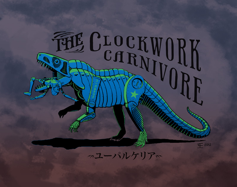 The Clockwork Carnivore in Blue2